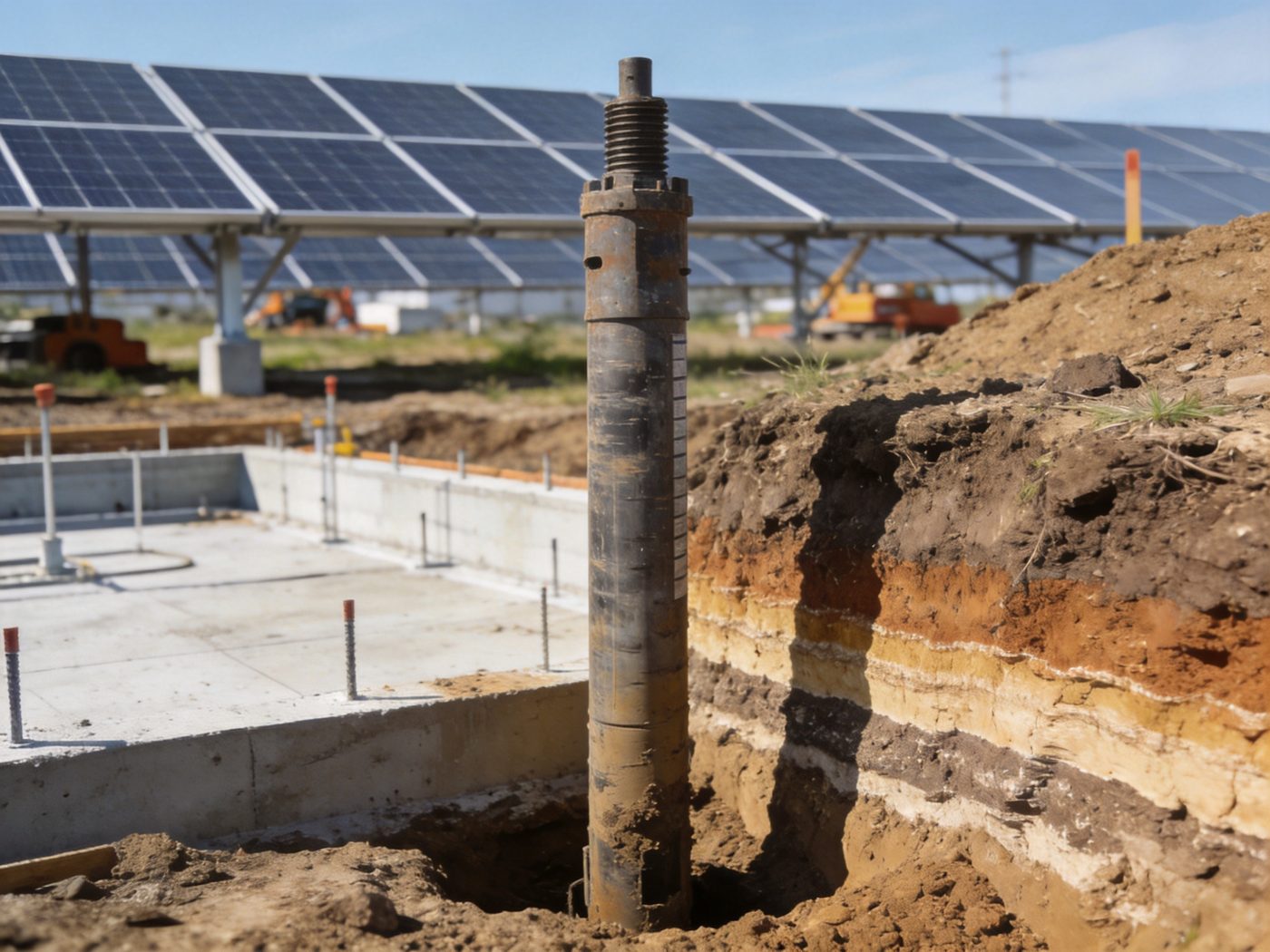 Site soil and ground conditions